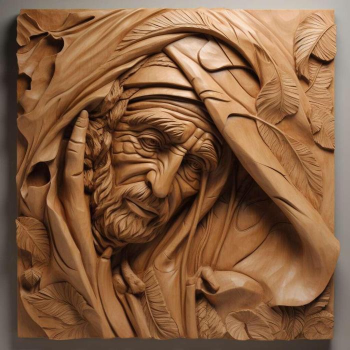 نموذج ثلاثي الأبعاد لآلة CNC 3D Art 